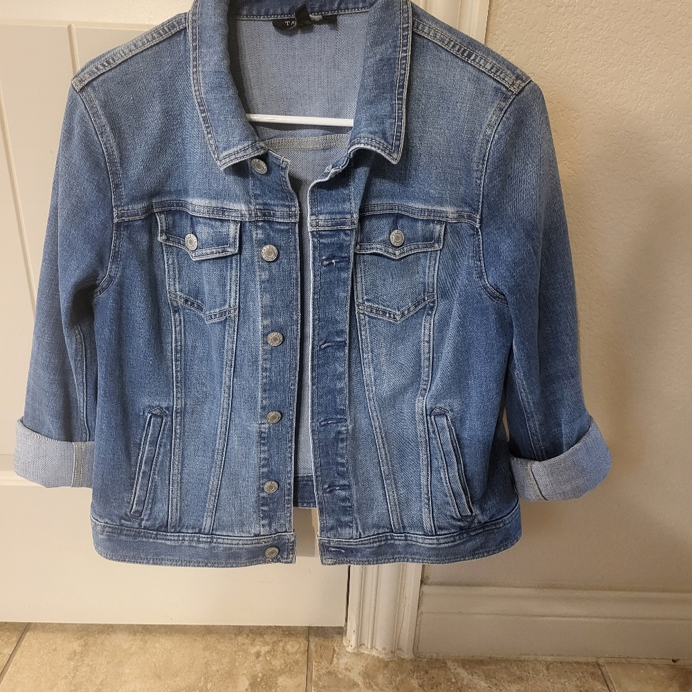 Talbots Large Petite Denim Jacket